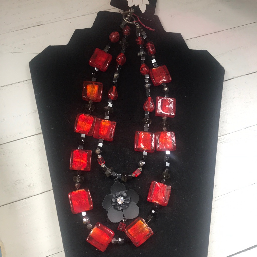 Double Layer Statement Necklace